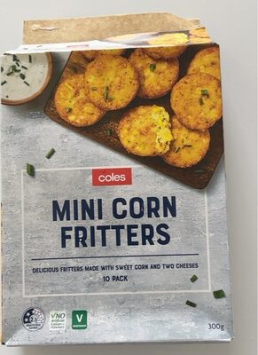 Mimi corn fritters