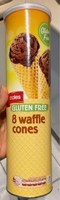 Gluten Free 8 Waffle Cones