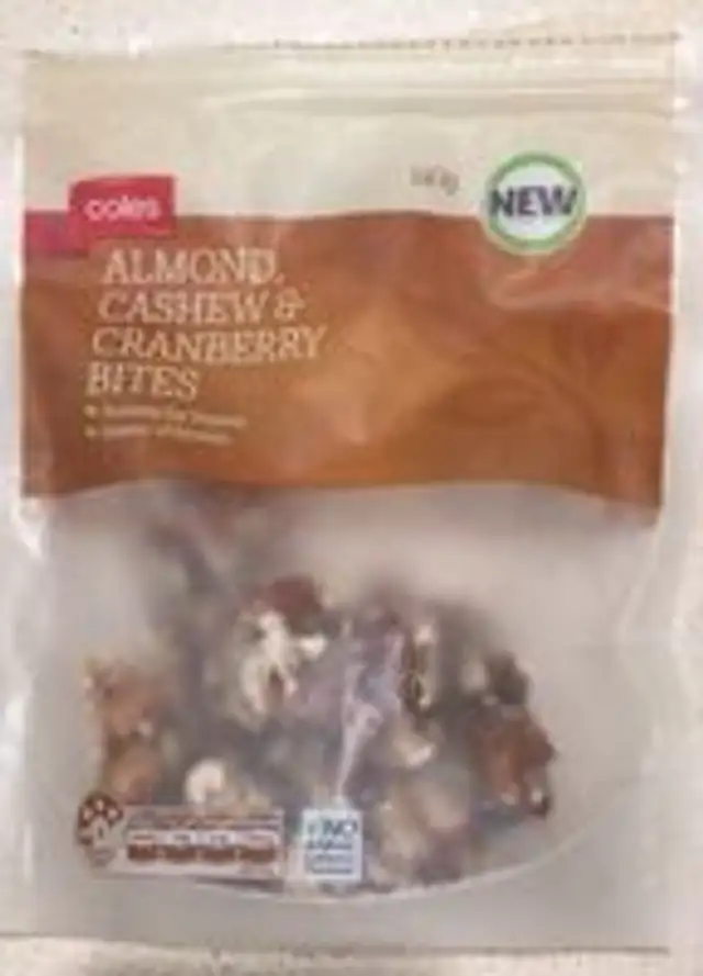 Almond, Cashew and Cranberry bites