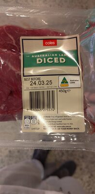 Diced Lamb