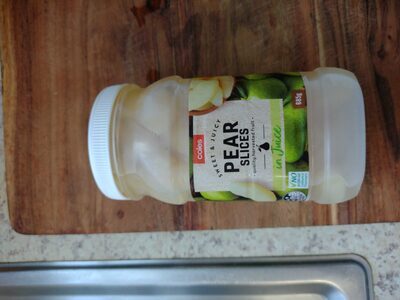 Pear slices in juice