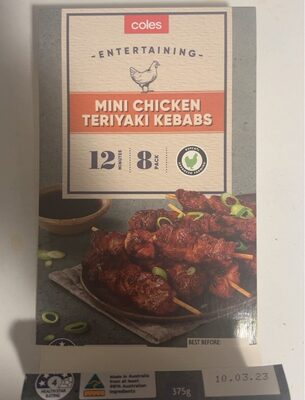 Mini Chicken Teriyaki Kebabs