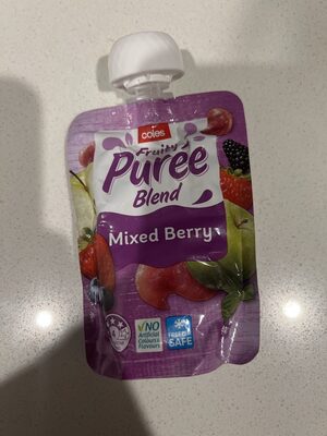 Fruity Puree Blend Mixed Berry