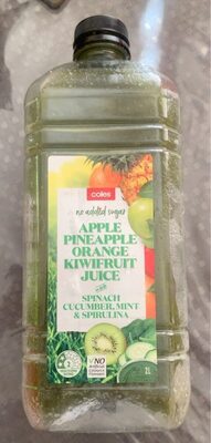 Apple Pineapple Orange Kiwifruit Juice