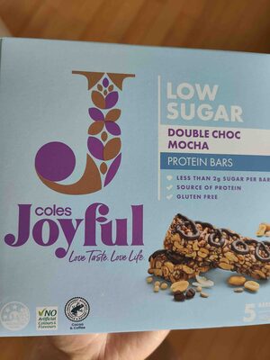 Joyful Low Sugar Double Choc Mocha Protein Bar
