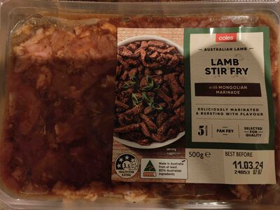 Lamb Stir Fry