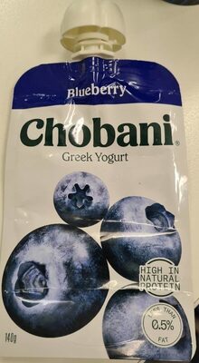Greek Yogurt Blueberry Blended