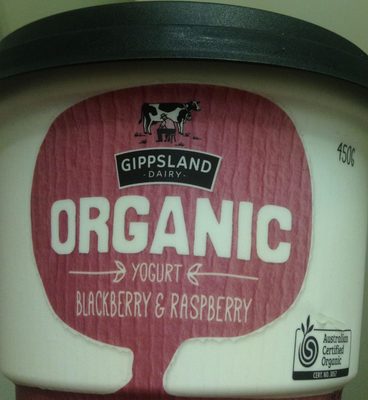 Organic Yogurt Blackberry & Raspberry