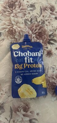 Banana Greek Yogurt front packaging