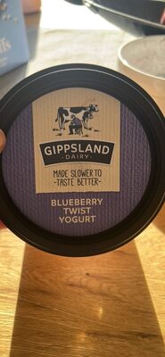 BLUEBERRY TWIST YOGURT