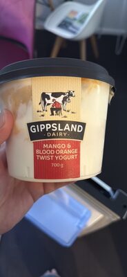 Mango & Blood Orange Twist Yogurt