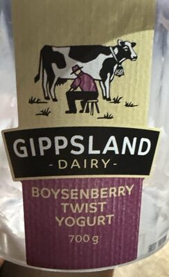 Boysenberry Twist Yogurt