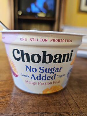 No Sugar Added Greek Yogurt - Mango Passion Fruit