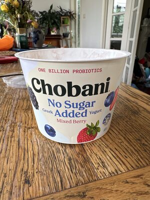 Mixed Berry No Sugar Added Greek Yogurt