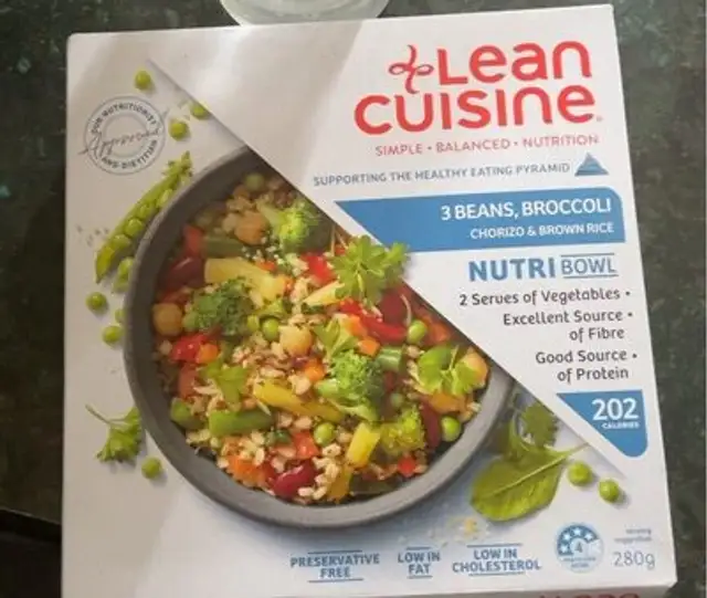 3 Beans, Broccoli Chorizo & Brown Rice