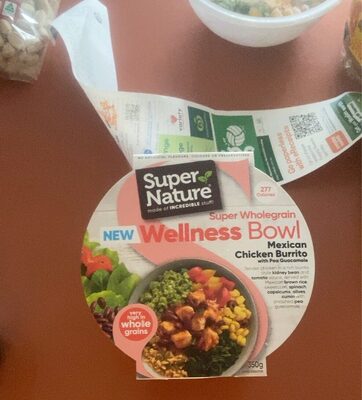 Super Wholegrain Wellness Bowl Mexican Chicken Burrito