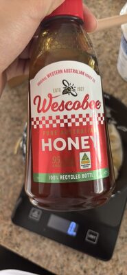 Pure Australian Honey front packaging