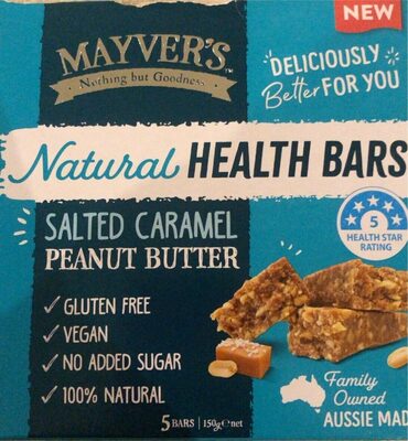 Natural Health Bar - Salted Caramel Peanut Butter