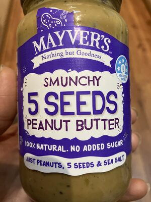 5 Seeds Peanut Butter front packaging