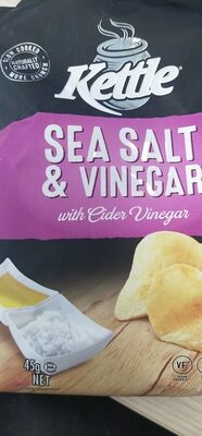 Sea salt and vinegar front packaging