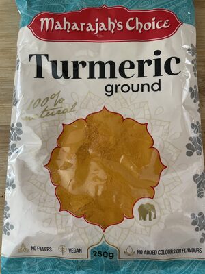 Turmeric ground front packaging
