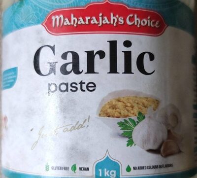 Garlic paste front packaging