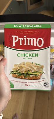 Chicken Breast Thinly Sliced