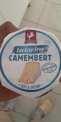 Lactose free camembert