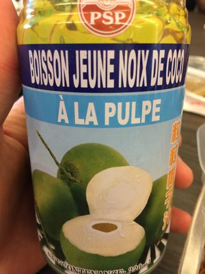 Boisson jeune noix de coco