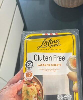 Gluten  Free Lasagne Sheets