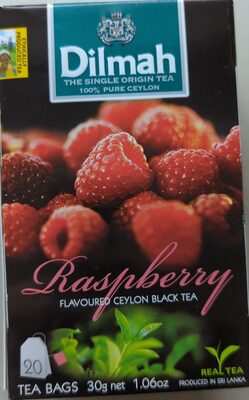 Aviečių skonio arbata front packaging