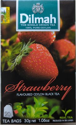 Braškių skonio arbata