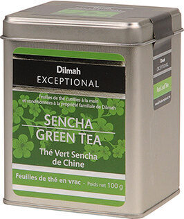 The vert Dilmah Sencha de Chine