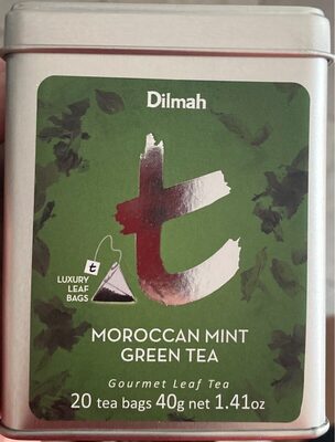 Moroccan mint green tea