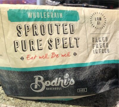 Sprouted Pure Spelt front packaging