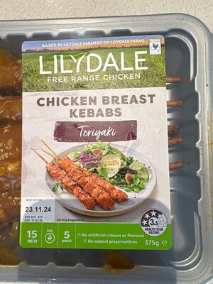 Chicken Breast Kebabs Teriyaki