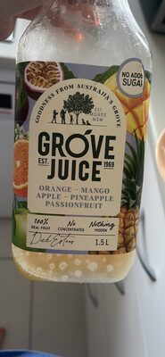 ORANGE - MANGO APPLE - PINEAPPLE PASSIONFRUIT