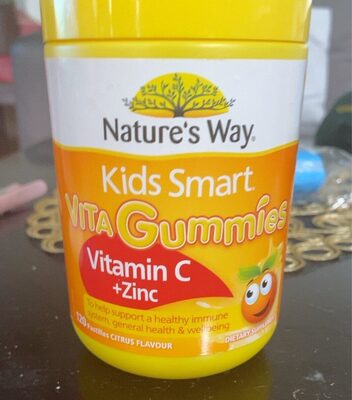 Kids smart vita gummies vitamin C + Zinc