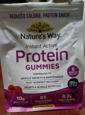 Instant Active Protein Gummies