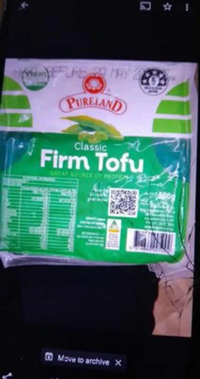 Firm Tofu front packaging