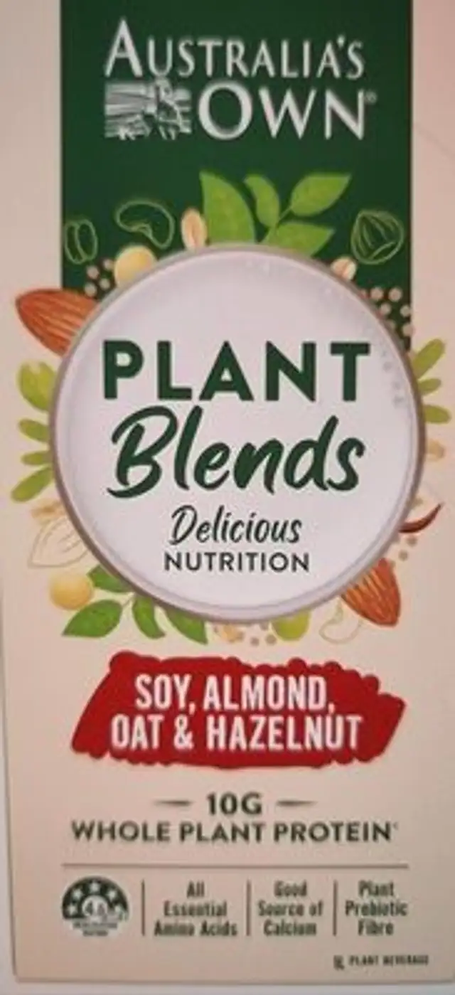 plant blends soy almond hazelnut