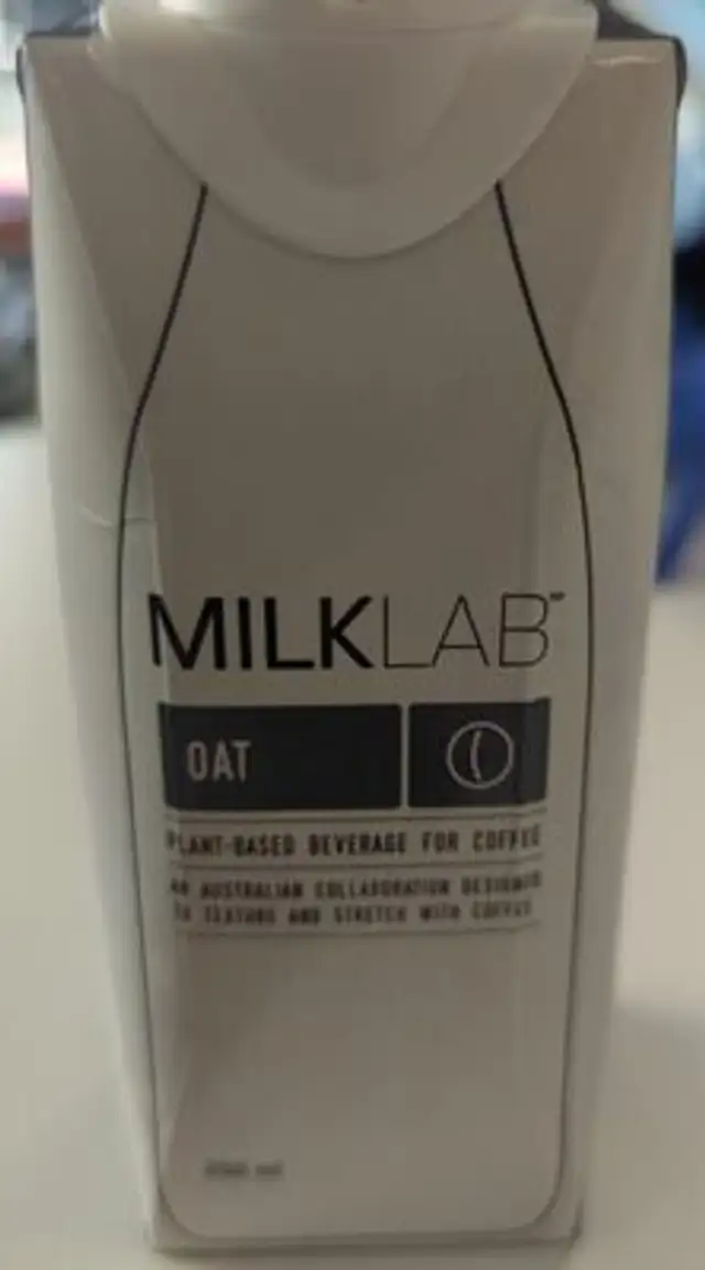 Oat MILK front packaging
