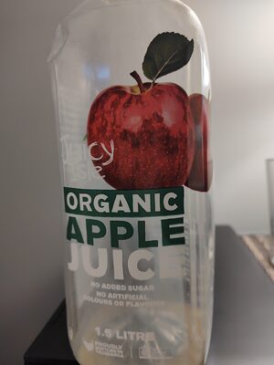 organic apple juice