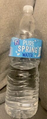 Pure spring water