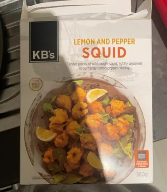 Lemon & Pepepr Squid