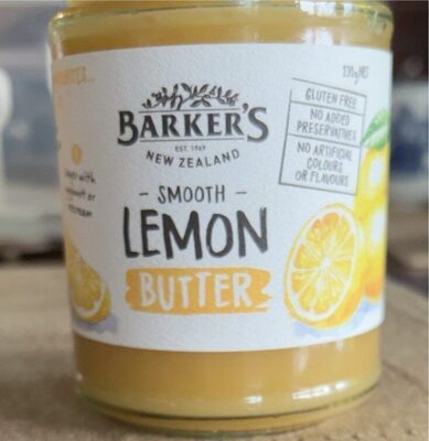 Lemon butter front packaging