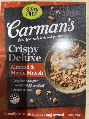 Crispy Deluxe Almond & Maple Muesli