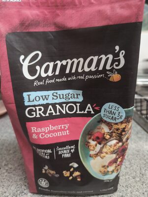 Low Sugar Granola Raspberry & Coconut