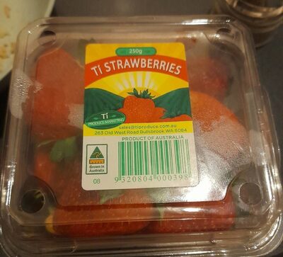 TI Strawberries front packaging