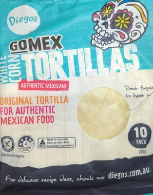 white corn tortillas